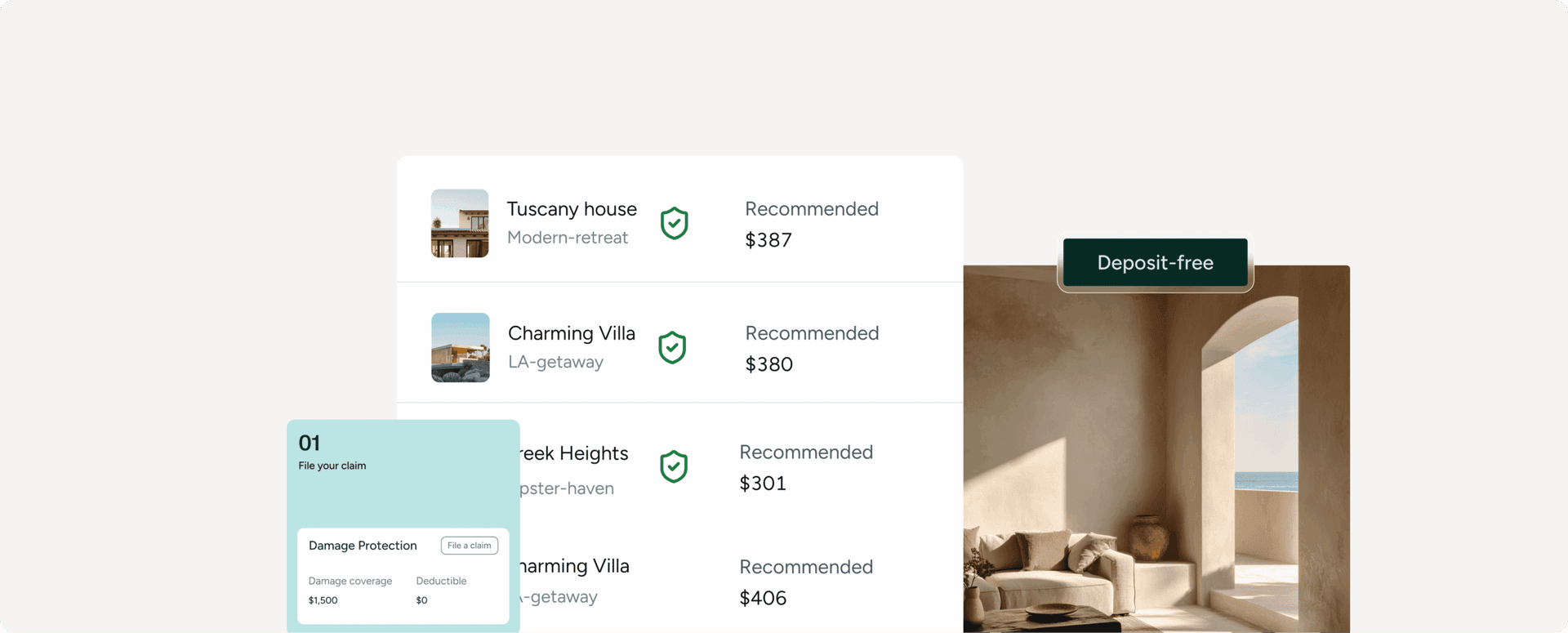 Full <em>damage protection</em>,<br>
complete peace of mind